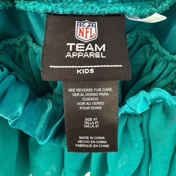 Girls Miami Dolphins Tulle Skirt- 4T - Picture 2 of 2
